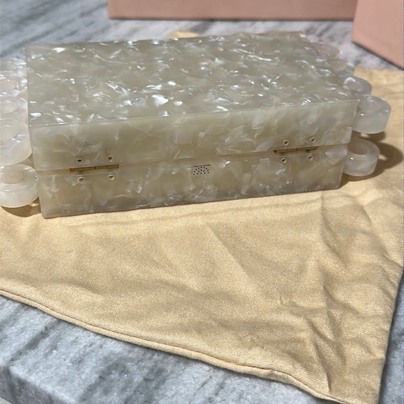 CULT GAIA Harlow Clutch in "Pearl" - Picture 10 of 16